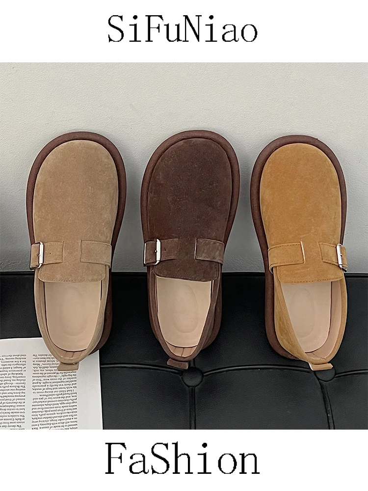 

Мокасины женские в стиле ретро, повседневные туфли из искусственной кожи, без застежки, лоферы с мехом, резиновая подошва, без застежки, для отдыха, весна-лето