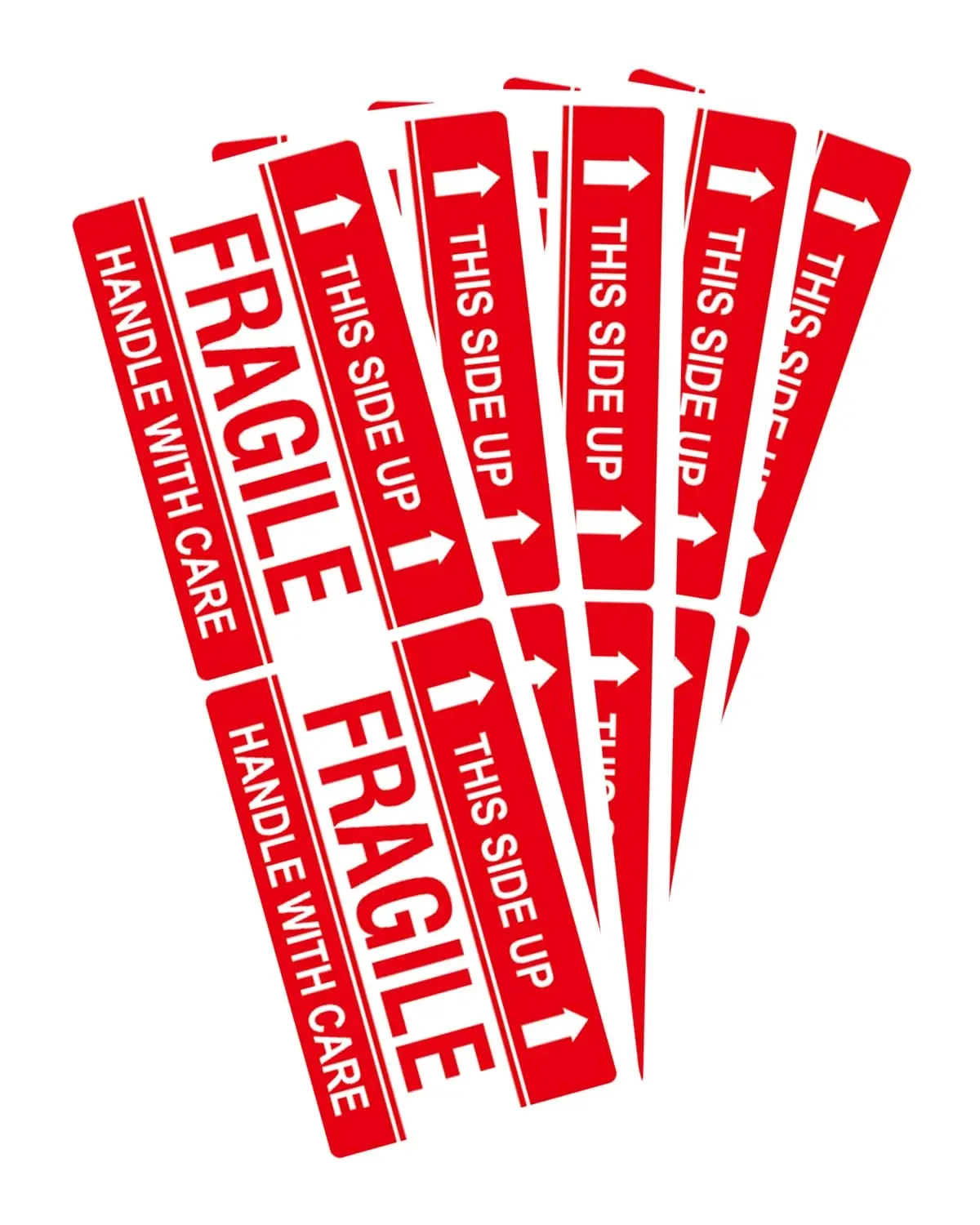 

3" x 5" Fragile Stickers 100 pcs Handle with Care Warning Moving Packing Shipping Labels Permanent Adhesive