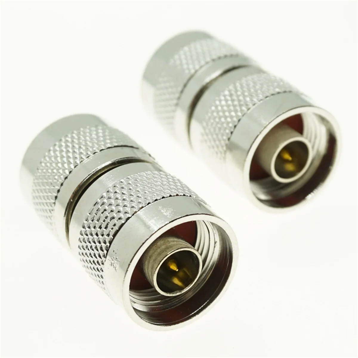 1Pcs N Type Male To N Male Plug Connector Plug Double Straight RF Coaxial Adapter Coax Connector