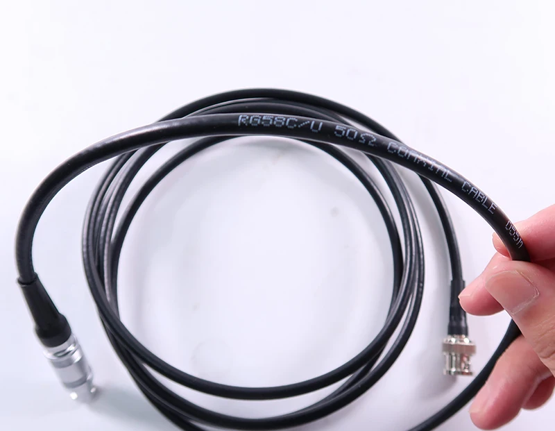 compatible with style lemo 01 to BNC RG58 connect cable  ultrasonic cable  of UT meter 3