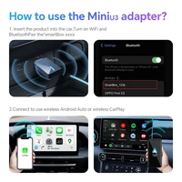 Mini U3 smart box For Mazda wireless carplay wireless Android auto plug and play OTA online upgrade  automatiction Auto connect - Image 3