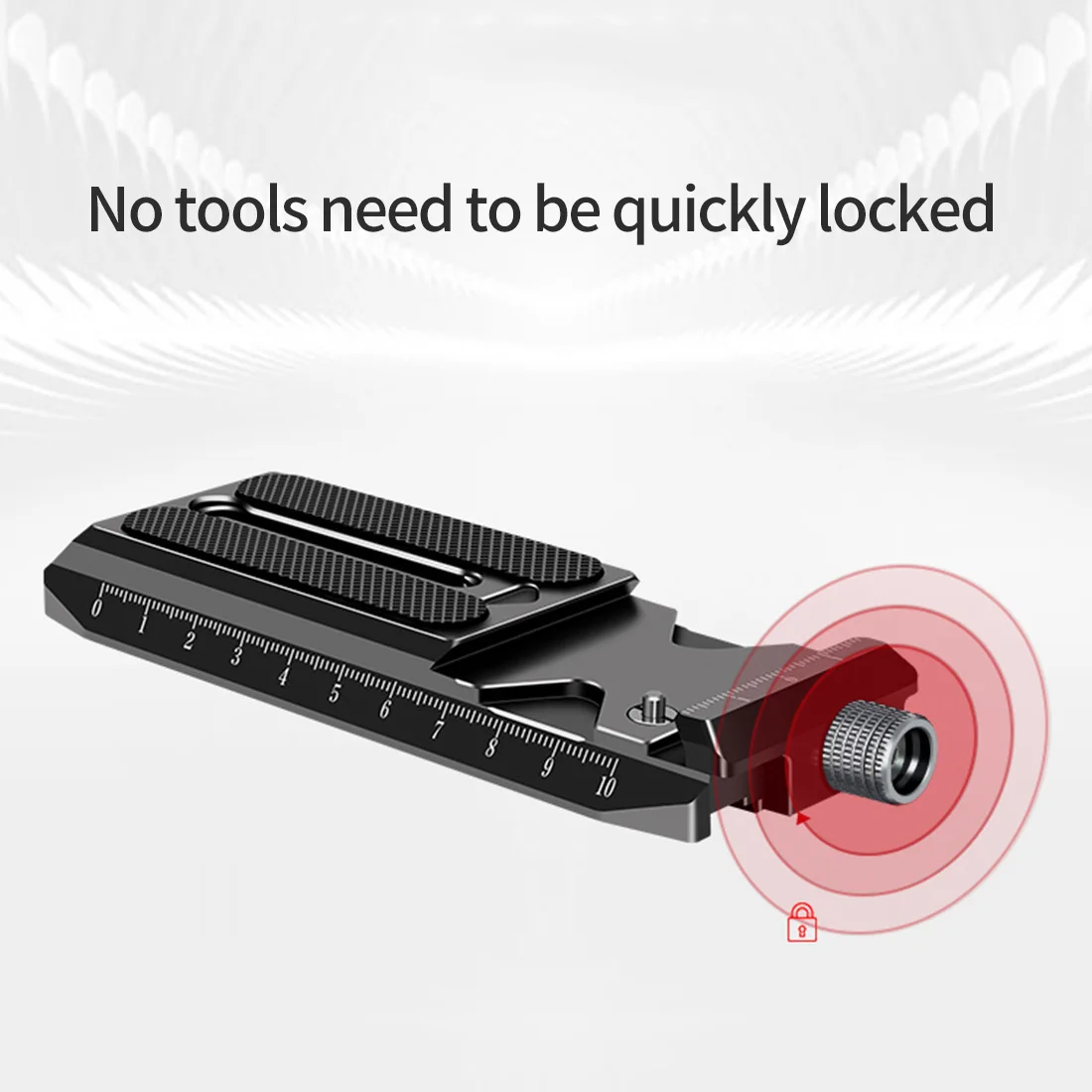 Quick Release Mount Handle Grip for Ronin SC S Gimbal Monitor Bracket 1/4'' Exte