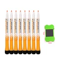 8pc orange pen