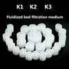 K1 K2 K3 Moving Bed BIO Filter Media FILTRATION aquarium fish tank koi pond plastic biochemical filter media 1