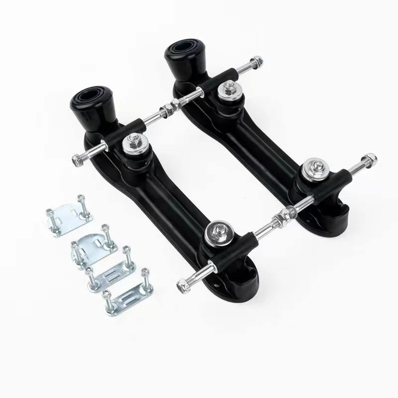 double-row-roller-skates-base-four-wheel-seat-driving-assembly-accessories-tripod-pp-material-bracket