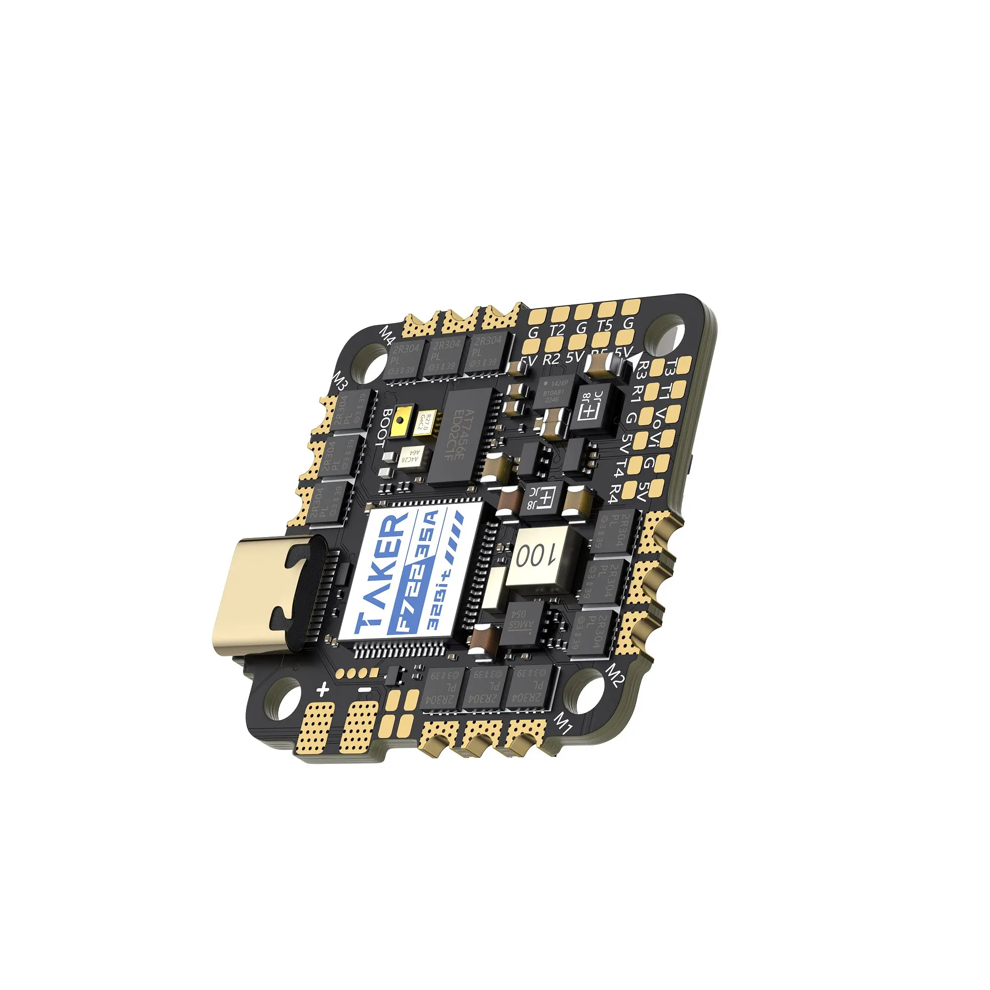 GEPRC TAKER F722 35A 32Bit AIO Flight Controller 2-6S 35A Burst 5 Full Uart Betaflight OSD per Droni FPV da Corsa Quadricottero - Image 6