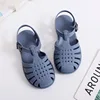 Sandalia Child Beach Shoes for Sea Summer Girls Gladiator Sandals Baby Soft Non-slip Princess Jelly Shoes Boy Roman Flip-flops 6