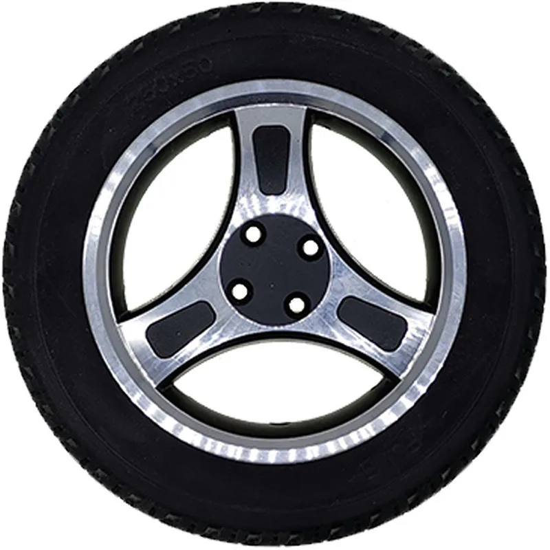 Ruota Per Sedia A Rotelle Solida Da 10 Pollici Ruota Posteriore A Quattro Fori In Pu Da 250*50Mm Per Rullo Rollator Per Disabili