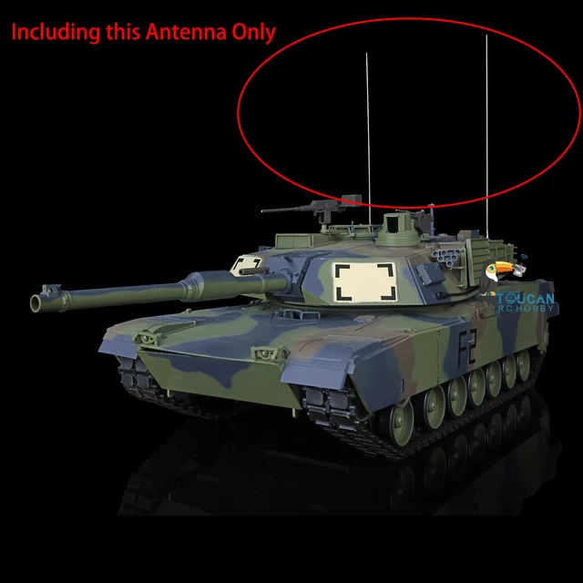 Abrams Tank TOUCAN RC Metal Upgrade Parts For 1/16 Heng Long M1A2