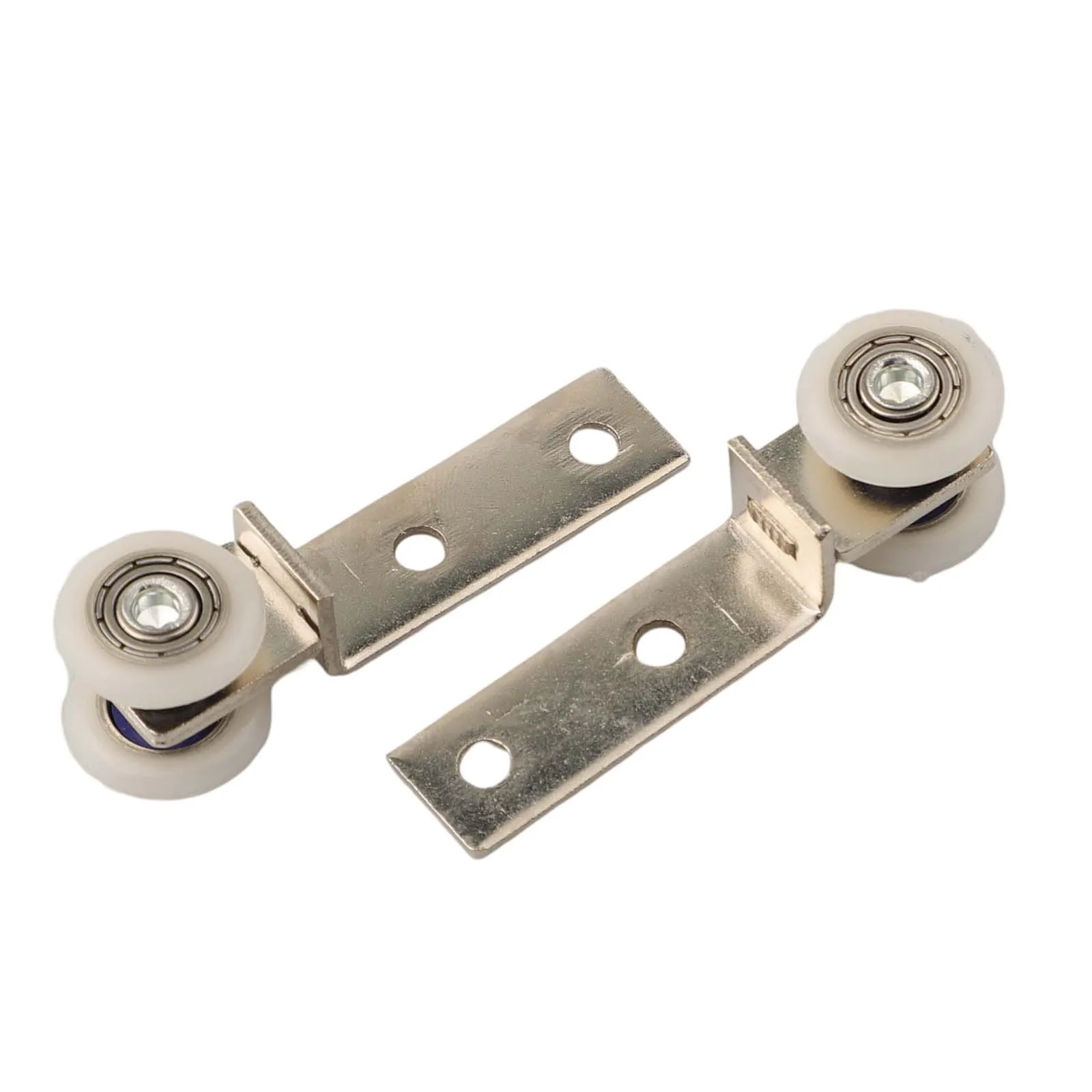 2/4 stücke Vorhang Schienen Riemenscheiben Schiebetür Riemenscheibe Hängen Track Flaschenzug Für Schiebetür Schränke Fenster Hardware – Detail 6