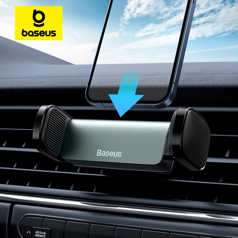 Baseus Car Phone Holder For Universal Mobile Phone Holder Stand Car Phone Stand For Car Air Outlet Mount Car Cell Phone Support Best Sellers In Phones Accessories