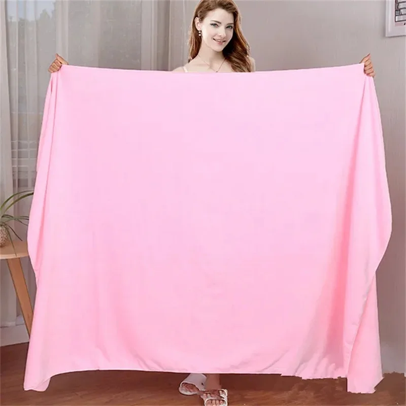 Description Picture 3 of itemtowel Large thick microfiber bath towel absorbent and quick-drying multifunctional swimming fitness sports beauty salon towel