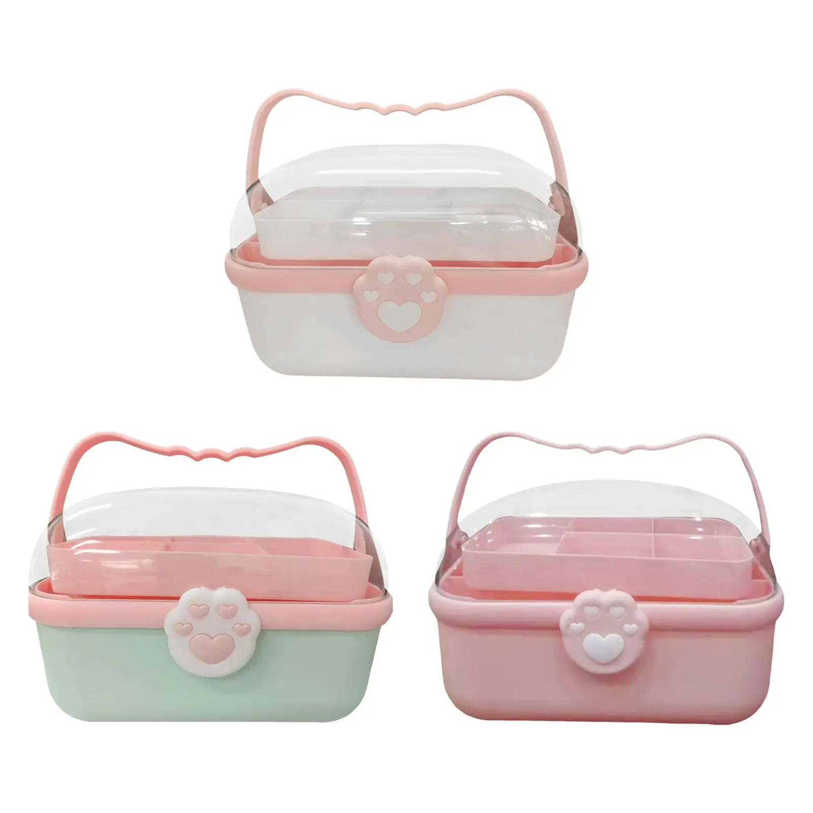 Hair Accessories Storage Box Hair Bow Storage Case Jewelry Organizer  Container