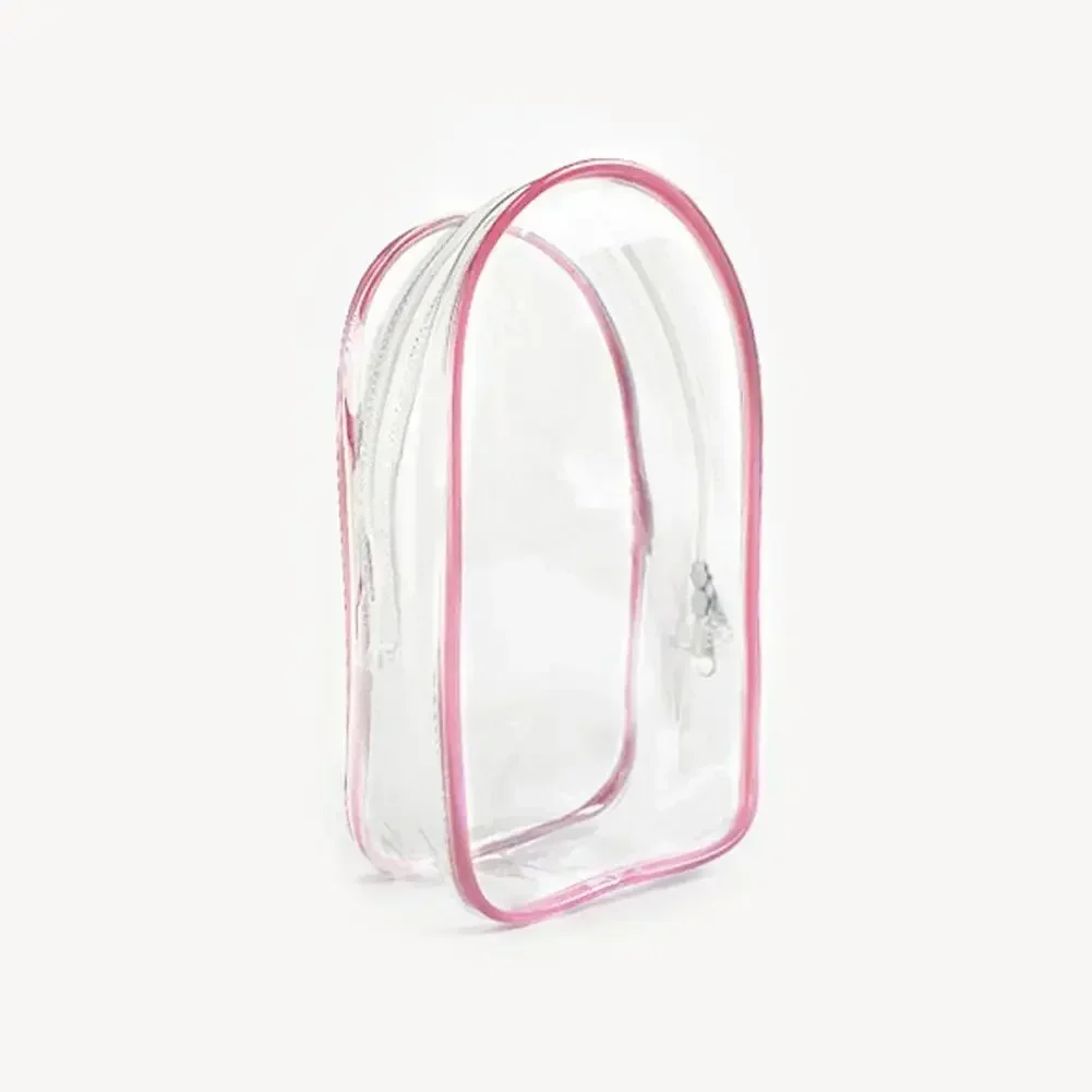 Vibrant Clear Protective Organizer Box with Keychain