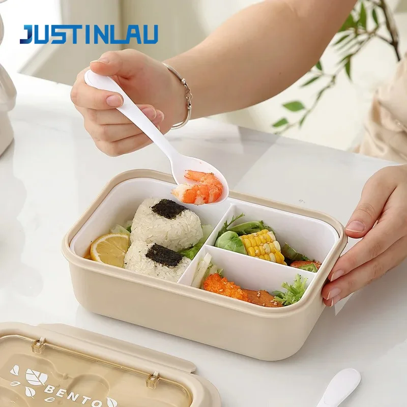 Portable Bento Box Lunch Container for School Office