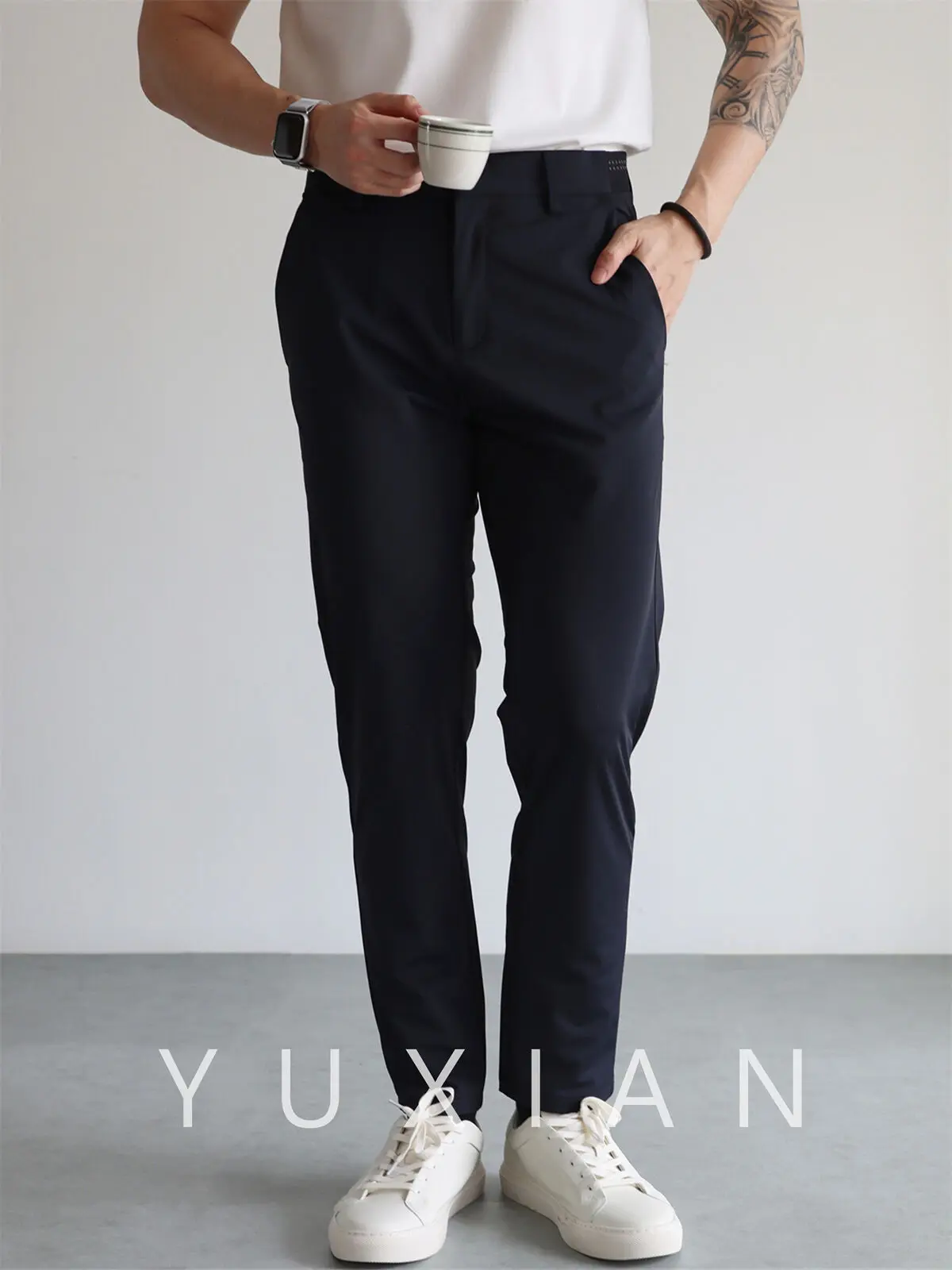 

High End YUXIAN Commuting Business Spring/Summer Casual Pants