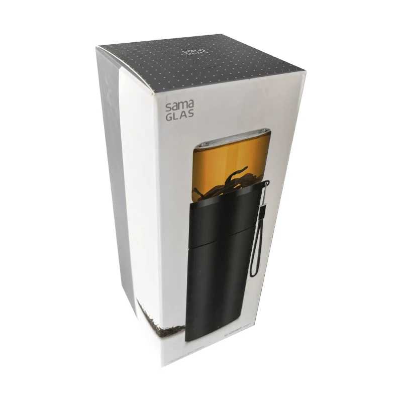 Tea Cup Tea Separation Heat-resistant Glass Brewing Filtration Portable Outdoor Travel Vehicle