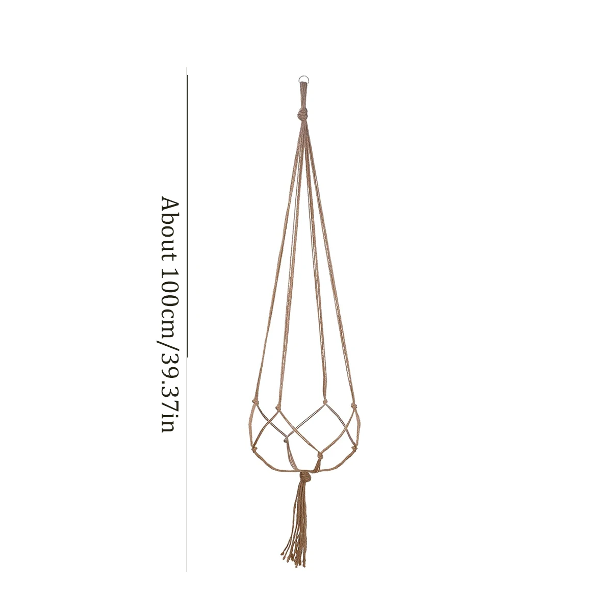 Elegant Plant Hanger Rope for Stylish Garden and Balcony Decor