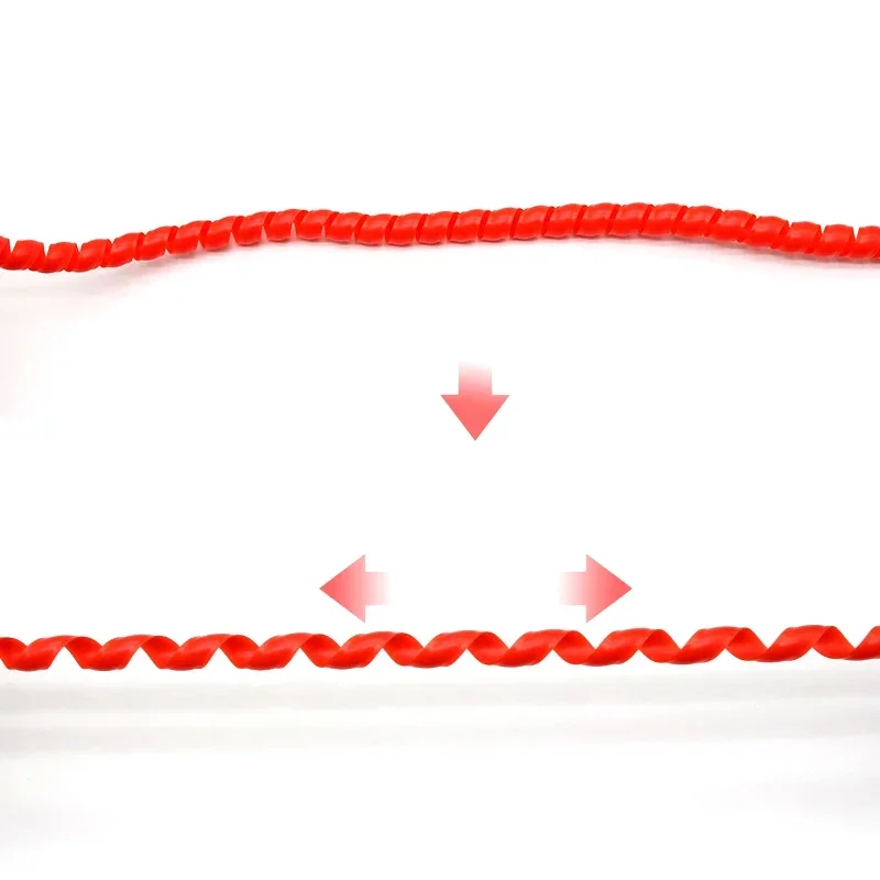 1/3/5 미터 8mm  35mm 라인 주최자 파이프 보호 유연한 나선형 랩 권선 케이블 와이어 보호기 케이블 슬리브 커버 튜브