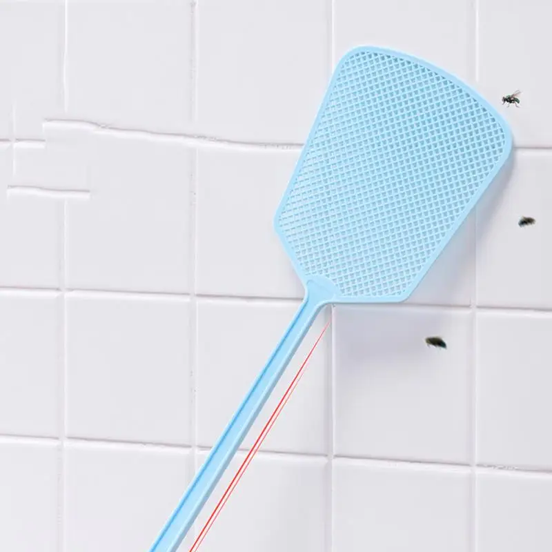 Flyswatter Fly Swatter Heavy Duty Multi-functional Long Hand Flyswatter Fly Swatters For Home/Indoor/Outdoor/Classroom