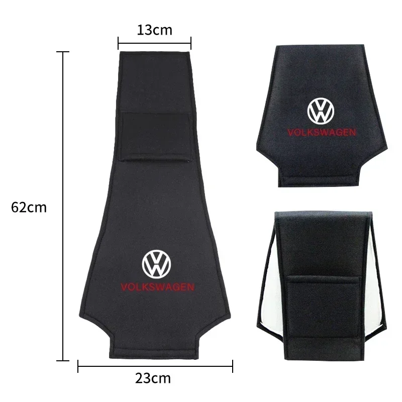 폭스바겐 VW 투란 비틀 골프 파사트 제타 폴로 보라 CC 라비드용 허브캡 자동차 로고 시트 등받이 헤드레스트 커버 베개 타월
