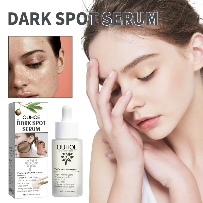 

Dark Spots Acne Essence Fade Blemishes Freckle repair acne Marks Remover Dull Melanin skin brighten whitening Facial care Serum