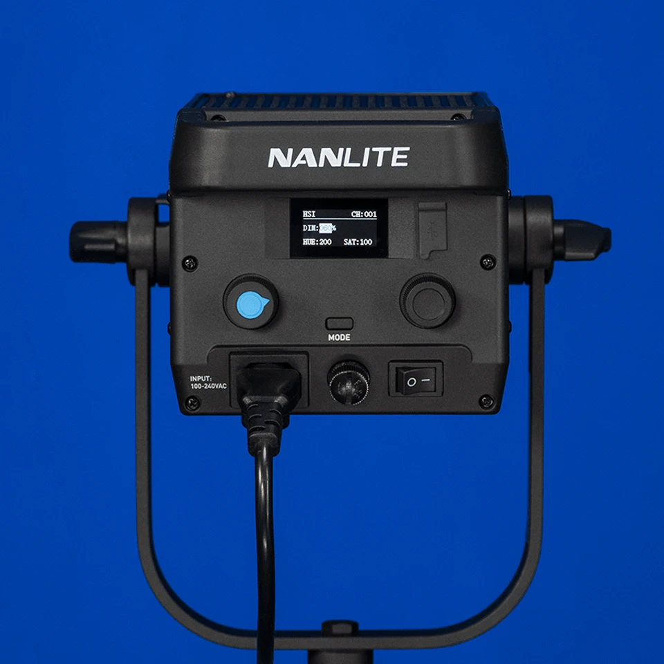 Nanlite FS-300C FS-300B Video Light 2700K to 7500K  LED Monolight for Photography Fill Light CRI 95 TLCI 94 with App-Controlled 5