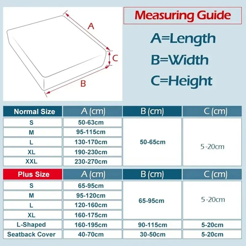 Jacquard Stretch Sofa Seat Cushion Covers Soft Pure Sofa Seat Slipcover Washable Elastic L-Shaped Sofa Cover For Home Hotel 2