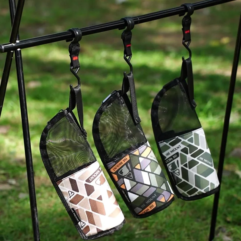 Outdoor Organizer Bag Foldable Waterproof Utensil Holder Camping Hiking Essentials Kitchenware Toiletries Travel Gear