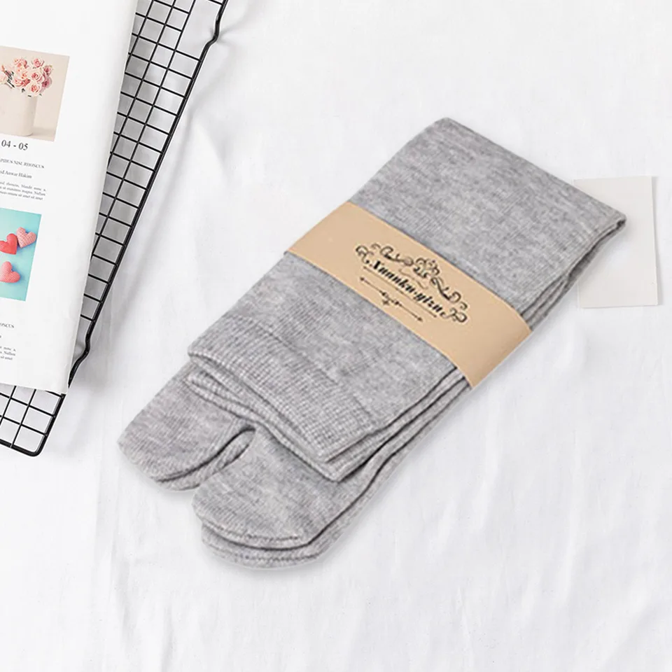 Japanese Style Tabi Toe Socks For Men Women