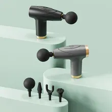  Multi Mode Of Mini Fascia Guns According To Muscle Relaxation Massage Vibrating Massage Instrument Body Pain Relieves Fitness 3C 