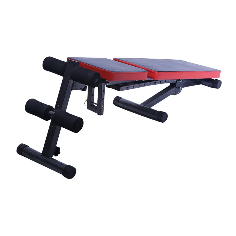 MIYAUP Foldable Household Sit-Up Stool Abdominal Muscle Flying Bird Dumbbell Bench