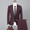 2 pcs set wine red