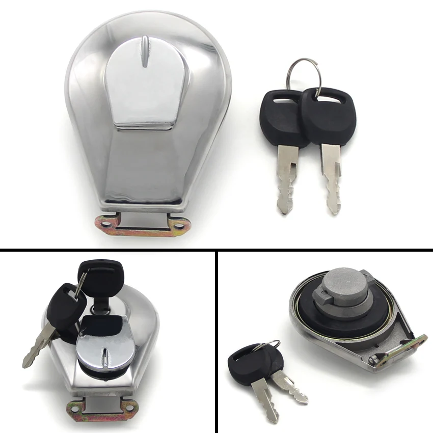 Honda Motorcycle Gas Tank Cap Cover Lock - Replacement Fuel Cap For Multiple Models