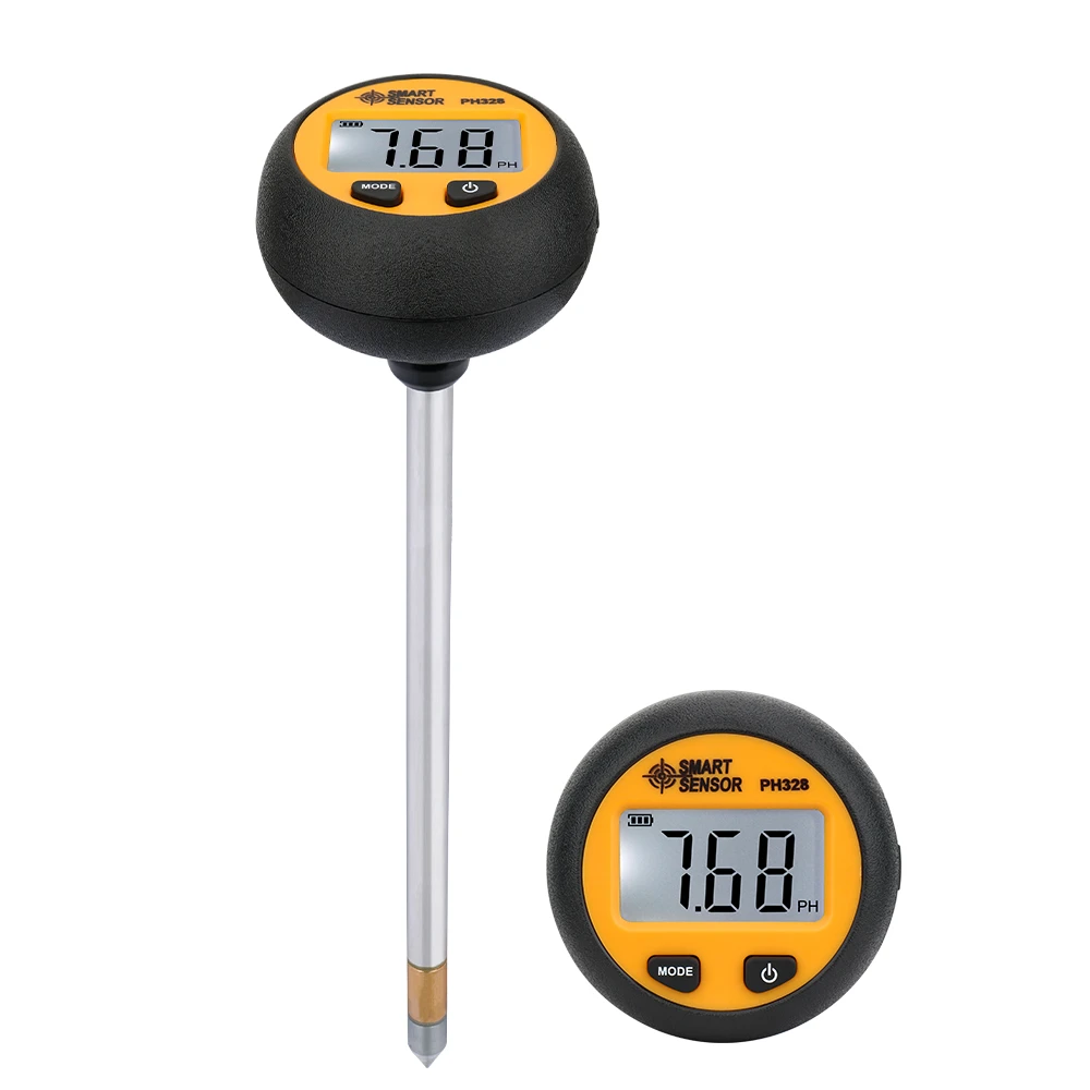 Digital Soil Ph Meter Soil Acidity Tester 3 In 1 Temperature Humidity Tester For Flower Agriculture Orchard Moisture Detector Aliexpress