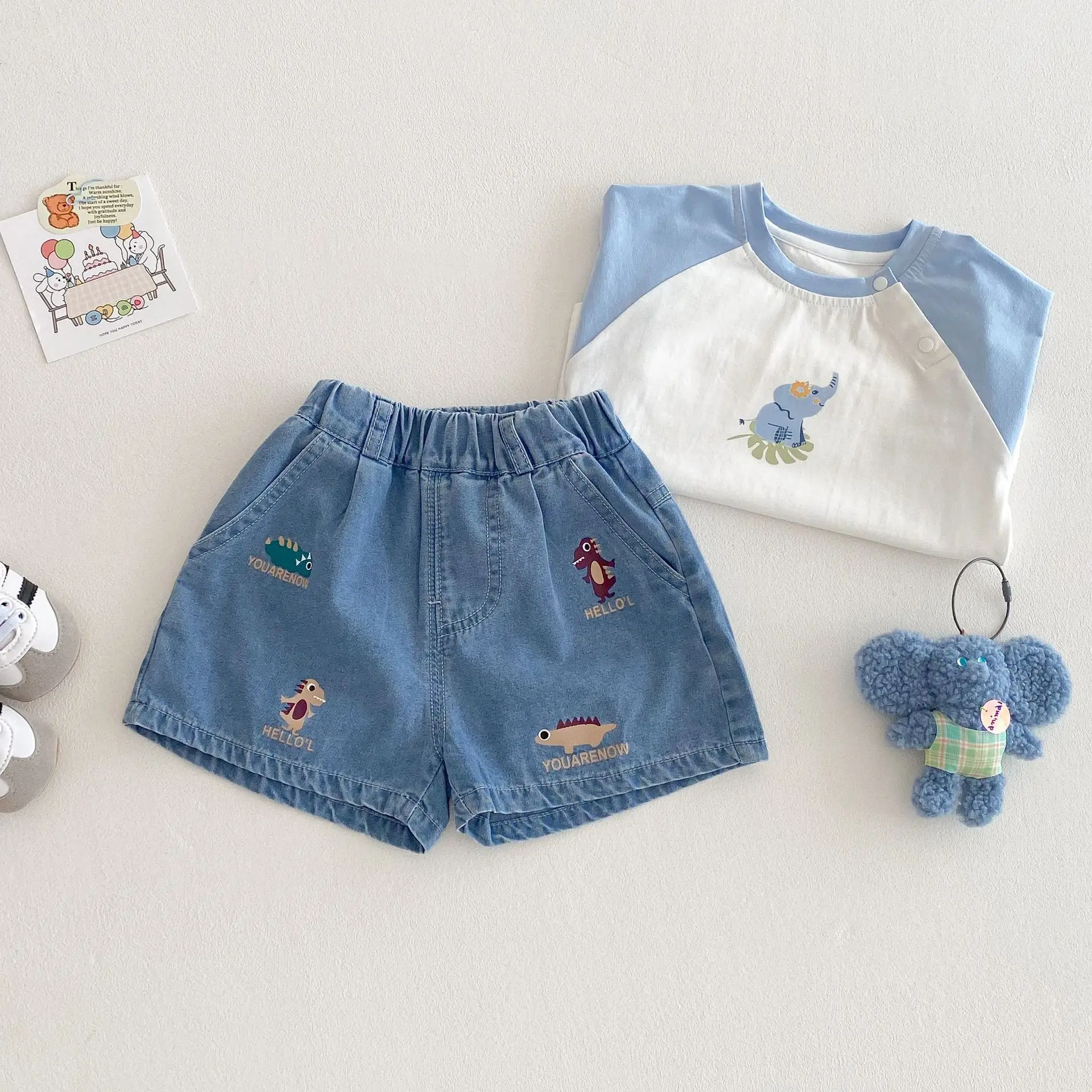 Denim Shorts for Kids Summer Clothing