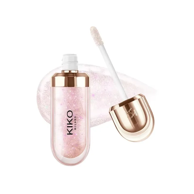 Kiko 3d hydra lipgloss espelho lábio esmalte shimmer hidratante perolado cor líquido brilho labial gordo brilhante antiaderente copo bálsamo 22