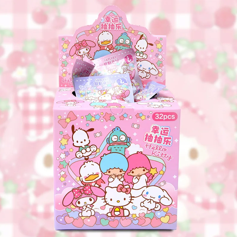 Creative Sanrio Eraser Blind Box 32Pcs Cute ThreeDimensional Eraser