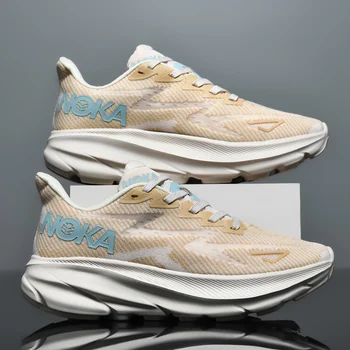 Men's Running Shoes Jogging Cushioning Luxury Shoes Trainer Race Outdoor Breathable Couple Non-Slip Sneakers Mesh Off-road Shoes 4