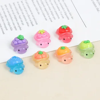 100/50/30pcs Cute Mini Luminous Turtle Ornaments Glowing in The Dark Miniatures Turtle Micro Landscape Kids Toys Home Decoration 1
