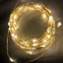 

Royalulu LED String Lights Outdoor Starry Fairy Lamp Party Christmas Wedding Garden Deco With Remote Control Garland Light