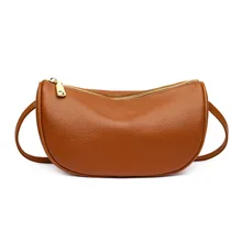 

Fashion Trend Luxury Designer Handbags Women'S Genuine Leather Saddle Casual Vintage Shoulder Bags For Women Small Messenger Bag