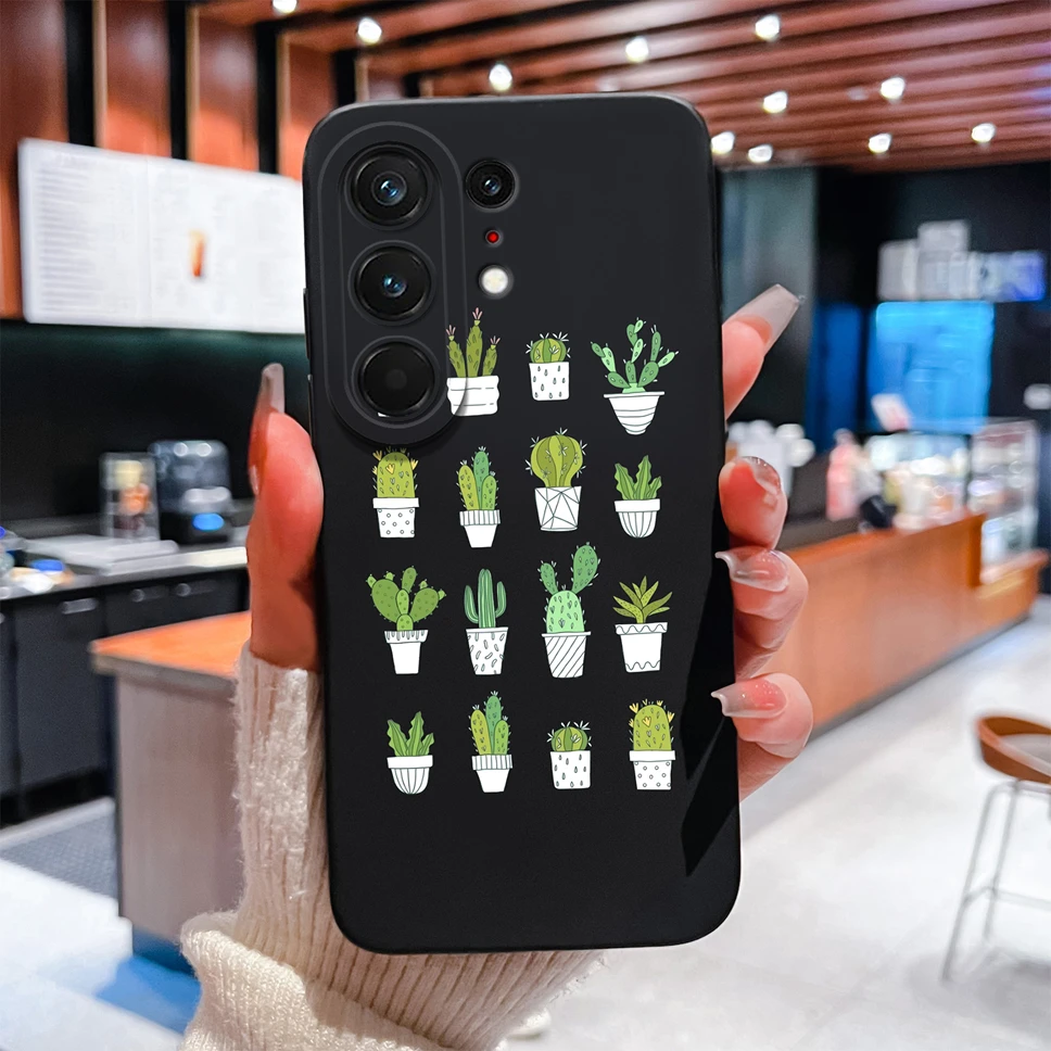 Abstract Line Art Print Liquid Silicone Shockproof Case with Camera Protection
