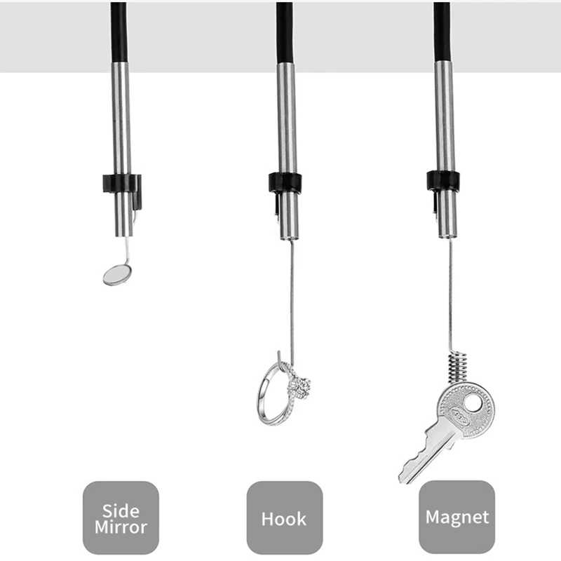 Borescopes 3.9mm USB Industrial Endoscope Type C 3-in-1 Borescope For Android With 6 LED Lights Tube Sink Drain Pipe Camera endoscope camera