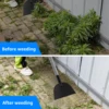 1.2/1.6m Multifunctional Flat Snow Shovel Steel Adjustable Ice Scraper Shovel Garden Weeding Scraper Sidewalk Flat Spade Tools 2