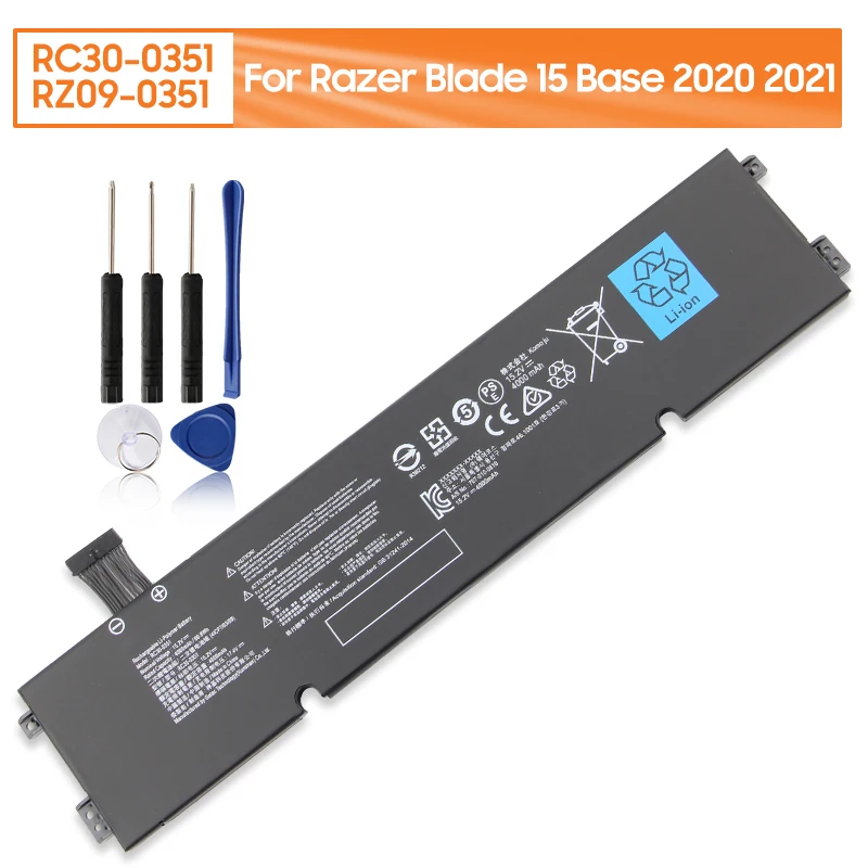 

Replacement Laptop Battery RC30-0351 RZ09-0351 For Razer RZ09-0351 RC30-0351 RZ09-03519E11 Series Razer BIade 15 Base 2020 2021