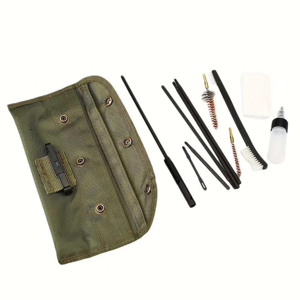 Gun Cleaning Tools Suitable for .22.30 Caliber22cal5.56mm Pipe Diameter Brushes Gun Brush Set 3