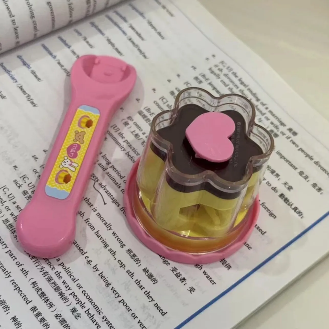 thumbnail image 2 of Pudding Set Food Feeding Toy Simulation Role Play Strawberry Pudding Toy Early Education Japanese Play House Toys For Friend 2 of 10