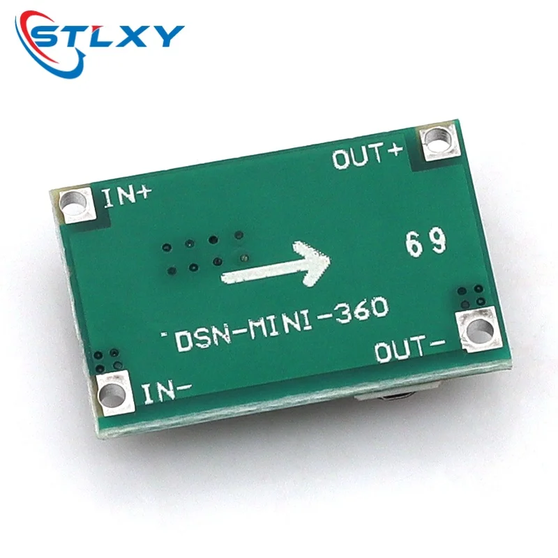 Mini360 DC-DC 컨버터 스텝 다운 모듈 전원 공급 장치 모듈 4.75-23V 1-17V 340KHz Mini-360 초소형