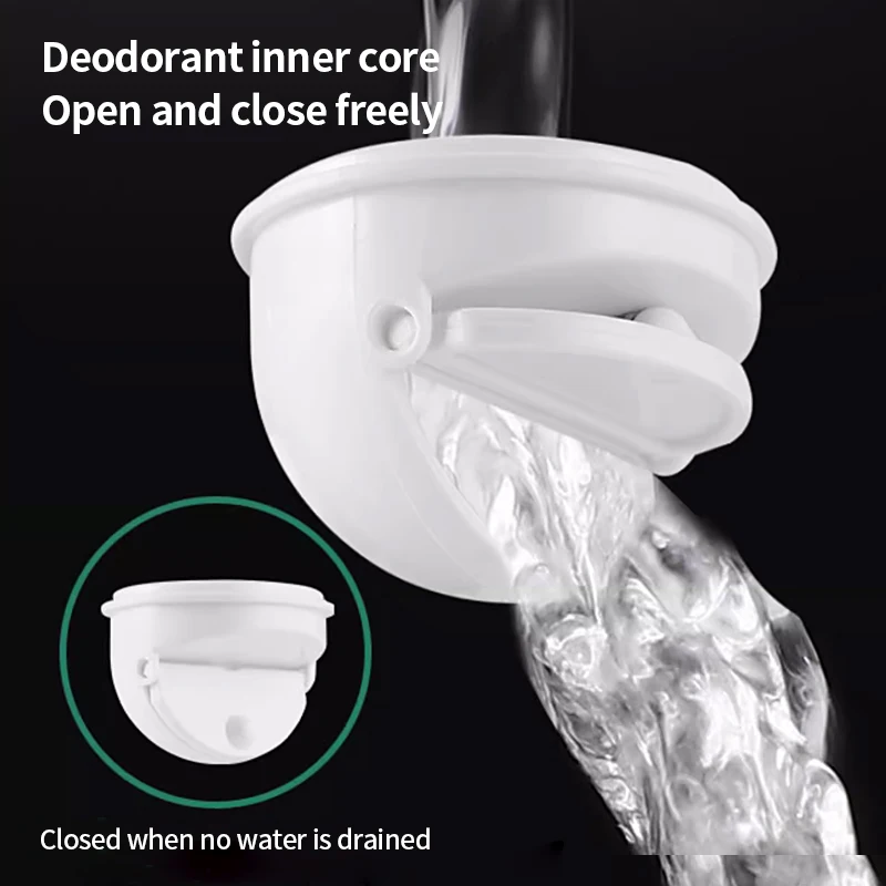 Flip-Top Gootsteen Afvoer Intrekbaar Deodorisatiefilter Flexibele Downspout Badkamer Gootsteen Anti Verstopping Keuken Accessoir sink filter,kitchen sink filter,sink strainer,kitchen sink strainer
